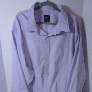 DXL Mens Gold Series Dress Shirt 22 37/38 - Violet